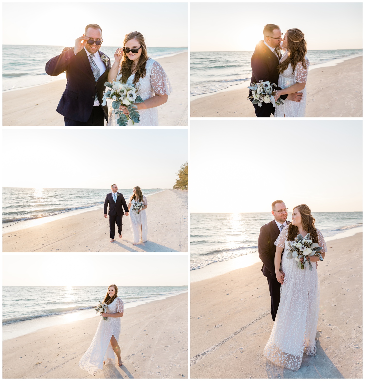 Beach photos in St Pete - The St. Pete Elopement Package - Apt B Photography
