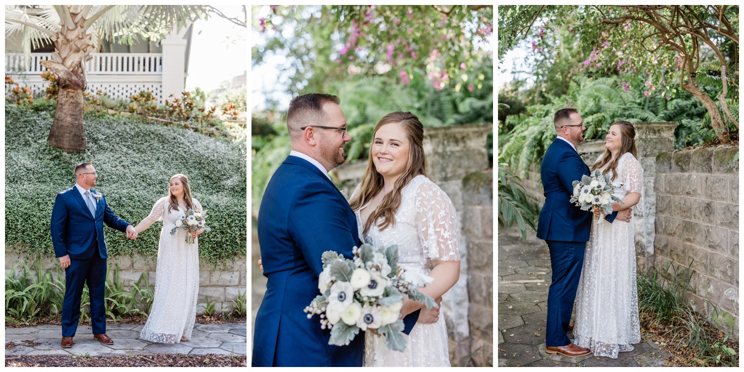Historic Roser Park Elopement - The St. Pete Elopement Package - flowers by arms of persephone