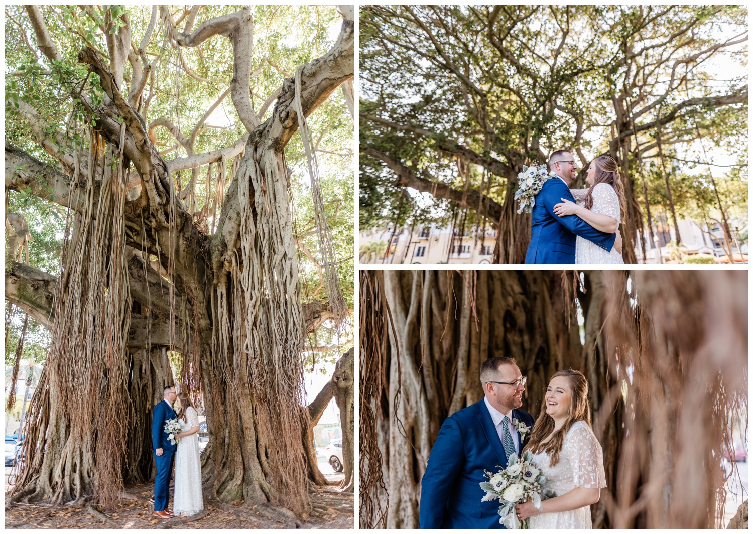 couples photos in St Pete - The St. Pete Elopement Package - flowers by arms of persephone