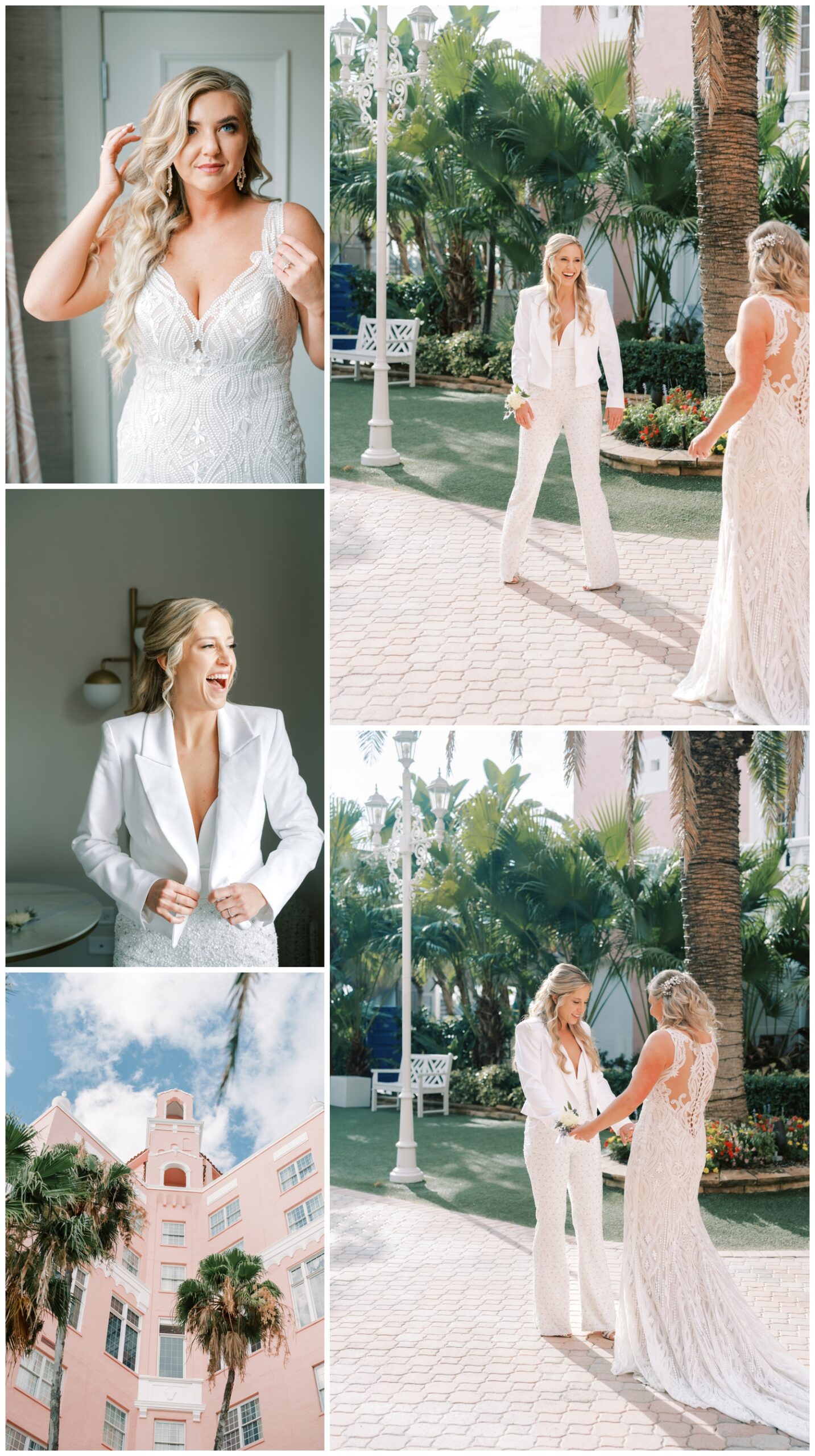 first look photos in Florida - stephanie lanni photography, lasting luxe artistry, st pete elopement package