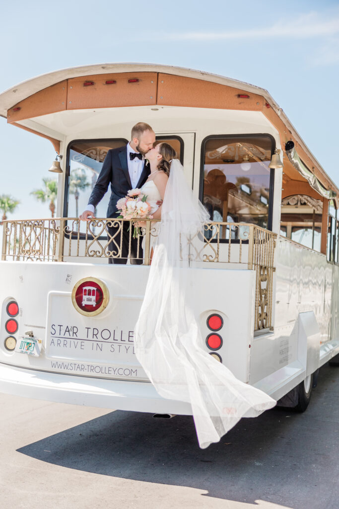 Star Trolley St. pete Elopement